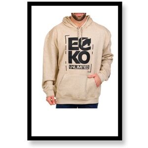 NWT Big Men’s Ecko Logo Beige Hoodie